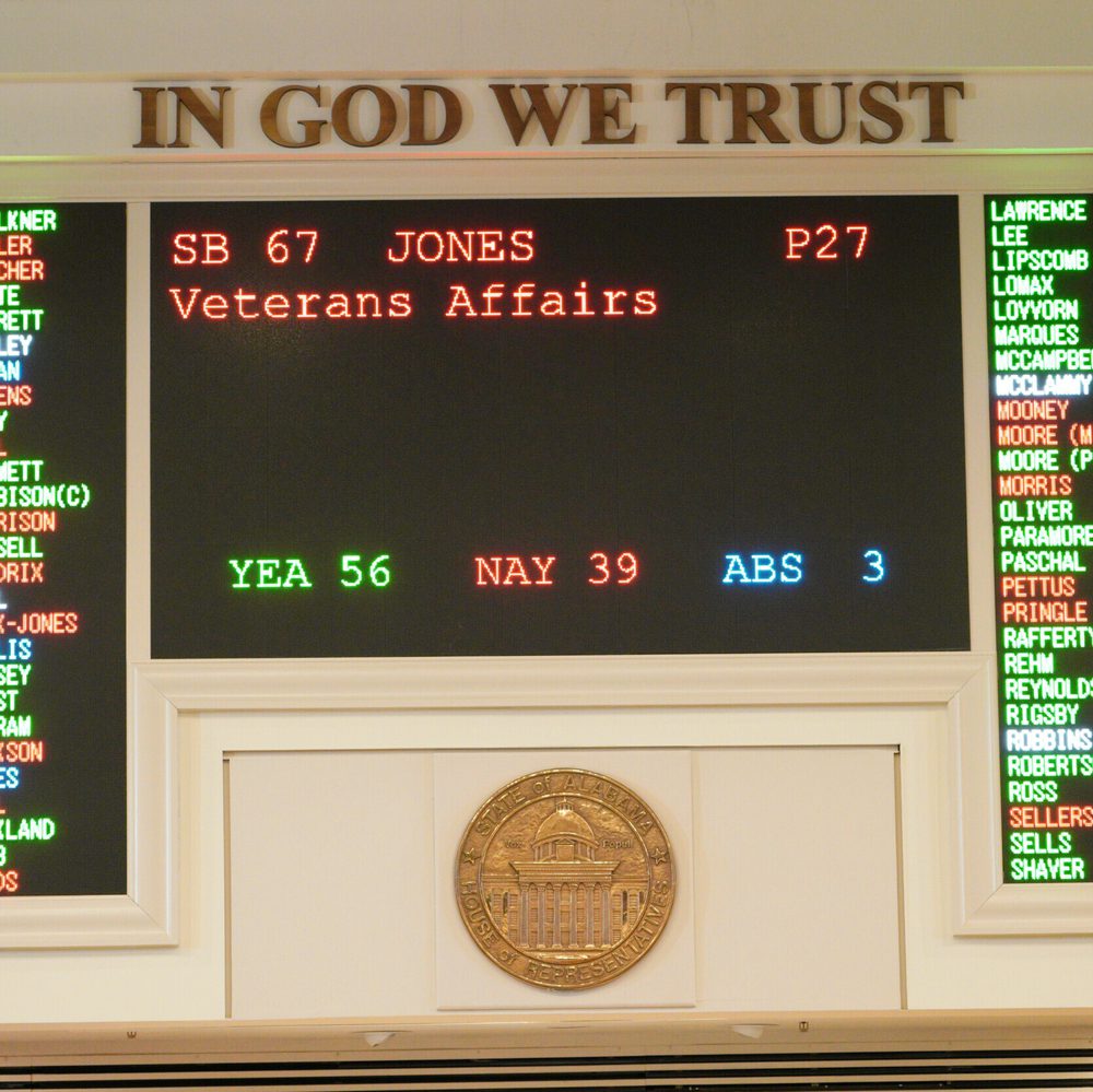 SB67 vote Alabama News