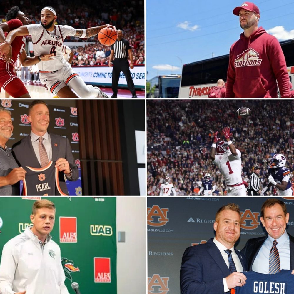 SPORTS COLLAGE 2025 Alabama News