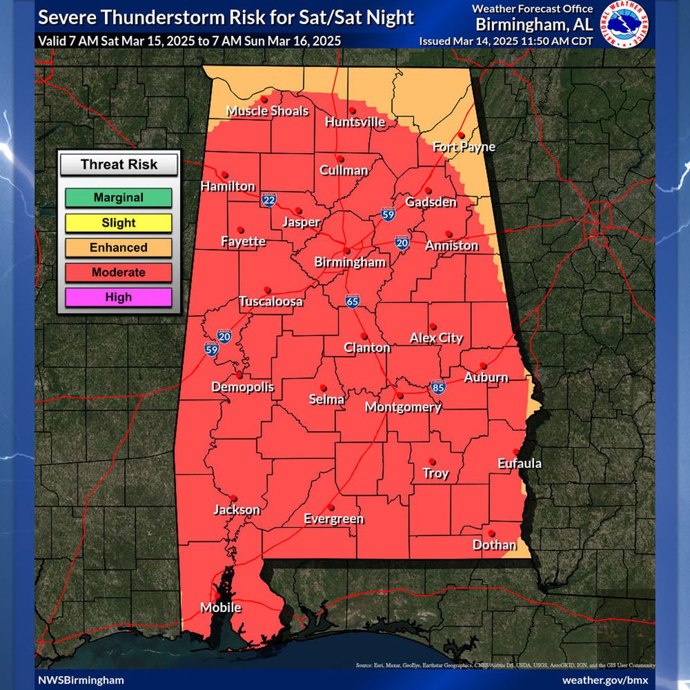 STATE OF EMERGENCY Alabama News