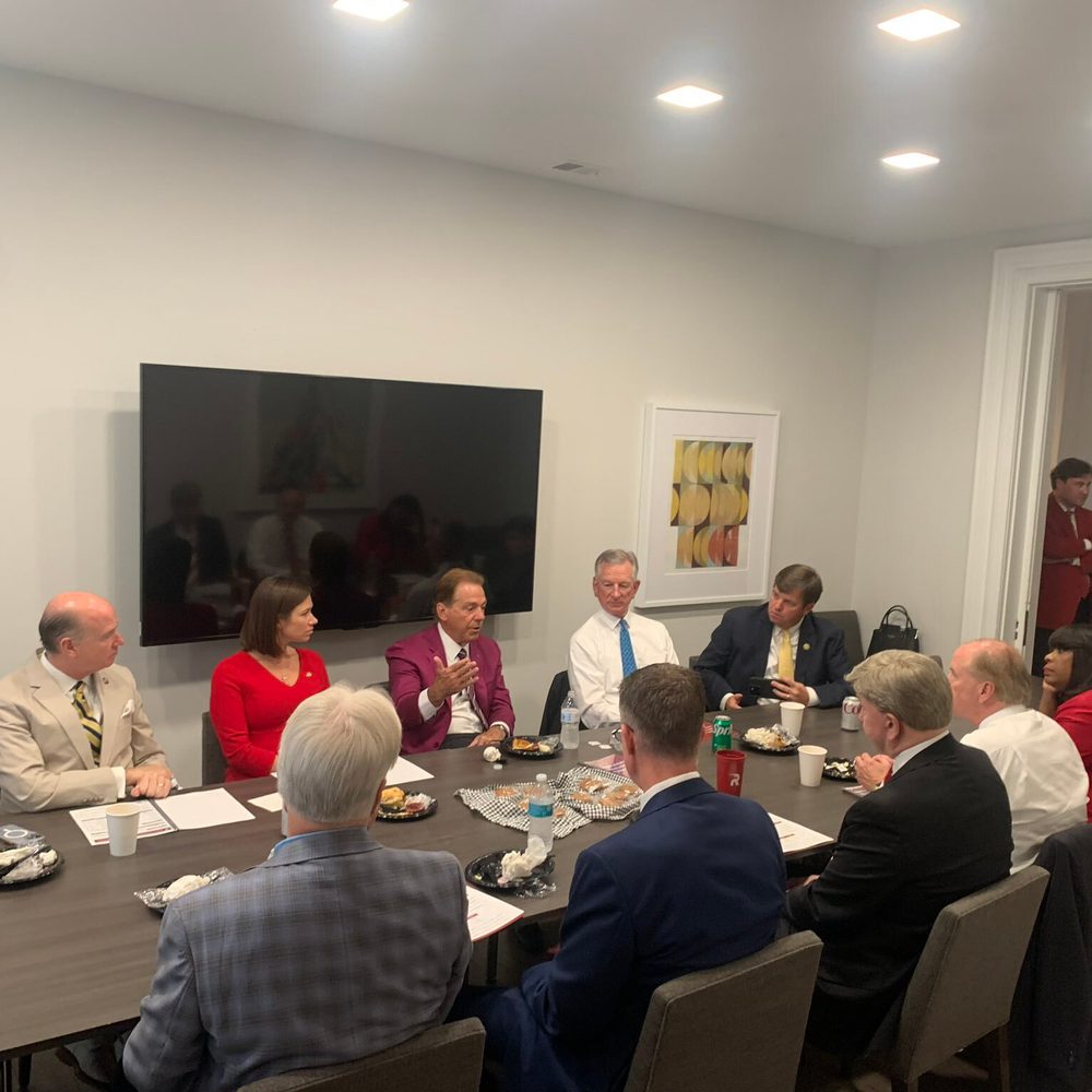 Saban NIL Meeting in D C Twitter Sen Katie Britt Alabama News