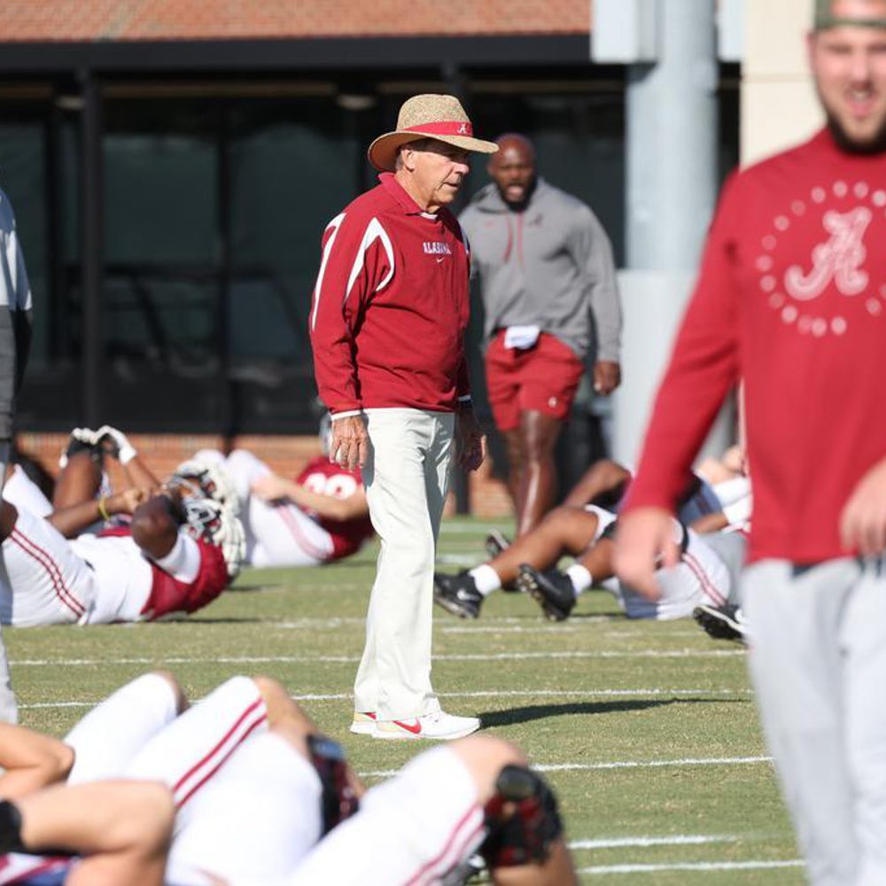 Saban Practice Tennessee Week Alabama News