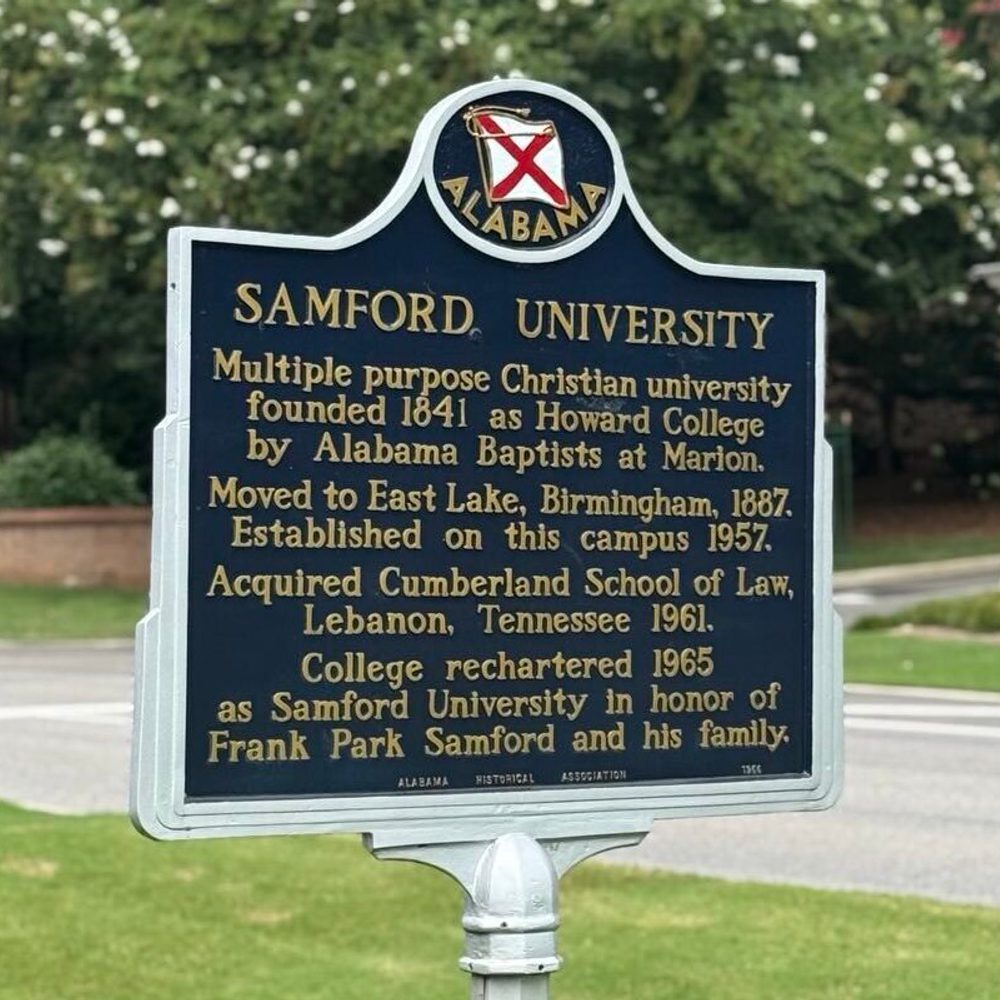 Samford Sign Alabama News