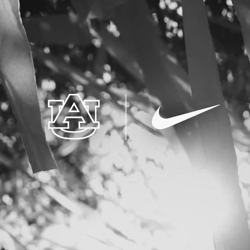 Screen Shot of Auburn with Nike Alabama News