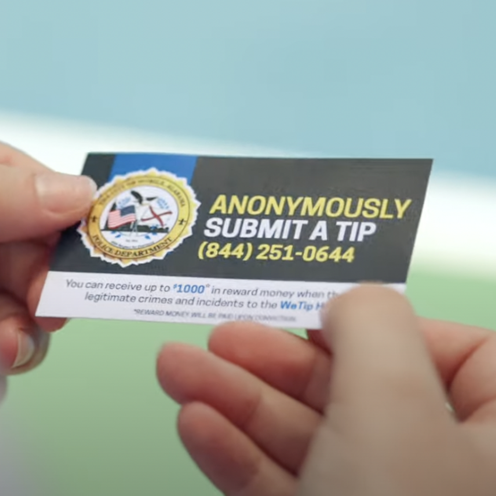 We Tip Hotline Alabama News