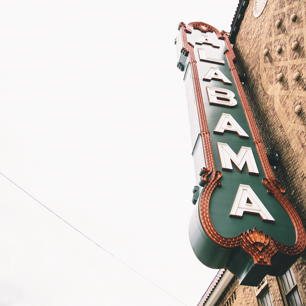 The Alabama Theater in downtown Birmingham. Photo by Brian Moats for 1819 News. Alabama News