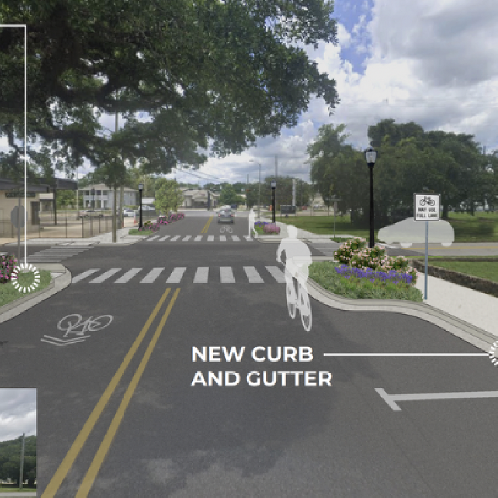 St. Louis Street plans. Photo: Mayor Sandy Stimpson. Alabama News