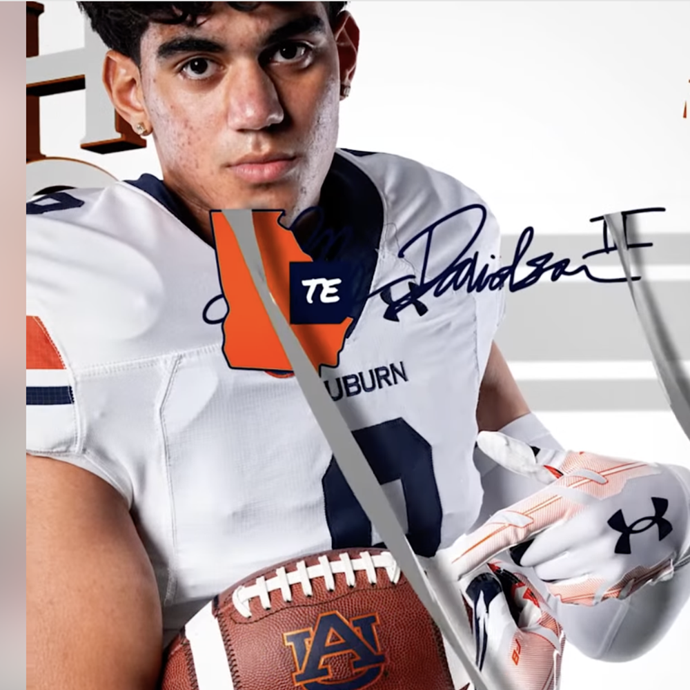 Hollis Davidson III (Auburn Football) Alabama News