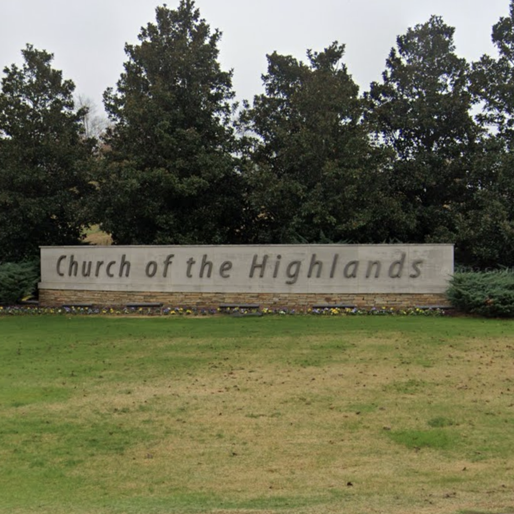 church of the highlands sign Alabama News