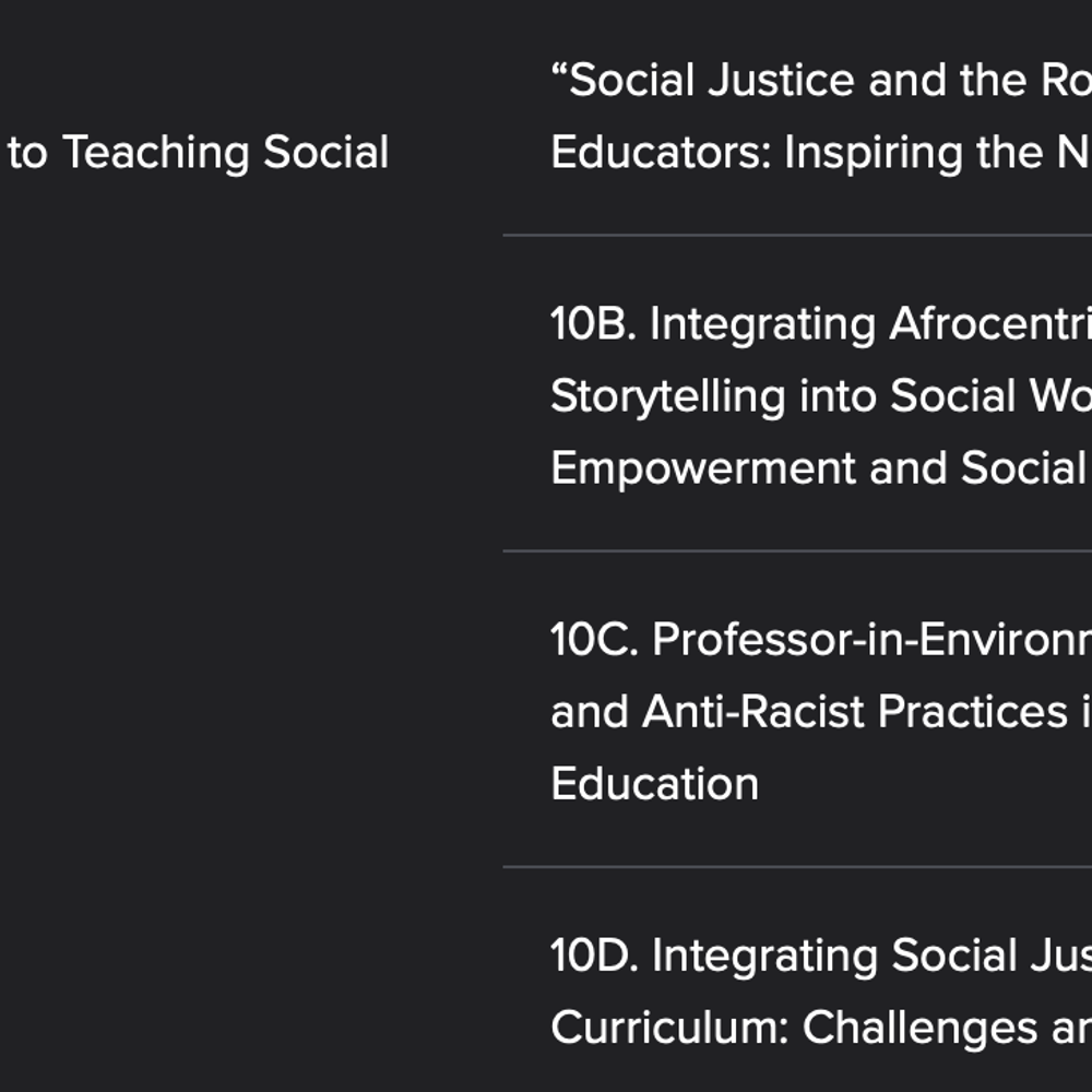 Social Justice DSW University of Alabama Alabama News