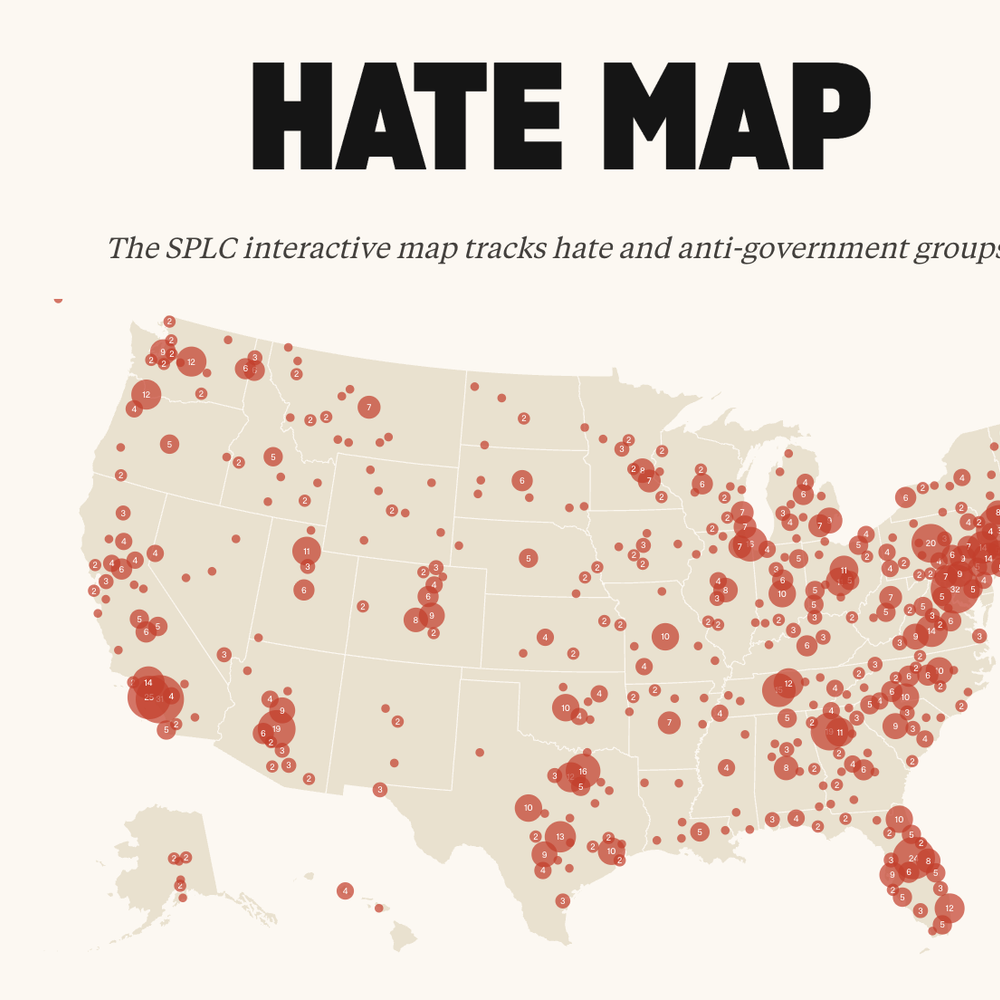SPLC hate map Alabama News