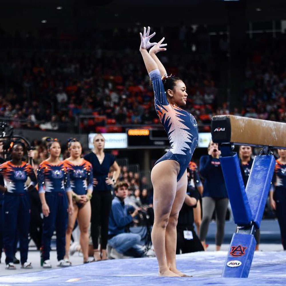 Auburn Gymnastics vs. NC State on Friday, Jan 27, 2023. Taylor Sondgeroth/Auburn Tigers Alabama News