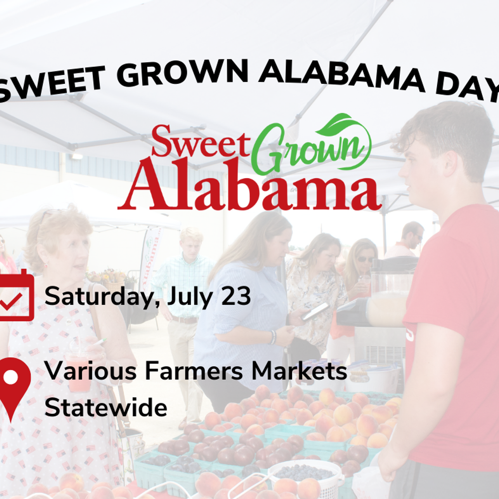 Sweet Grown Alabama Day Graphic Alabama News