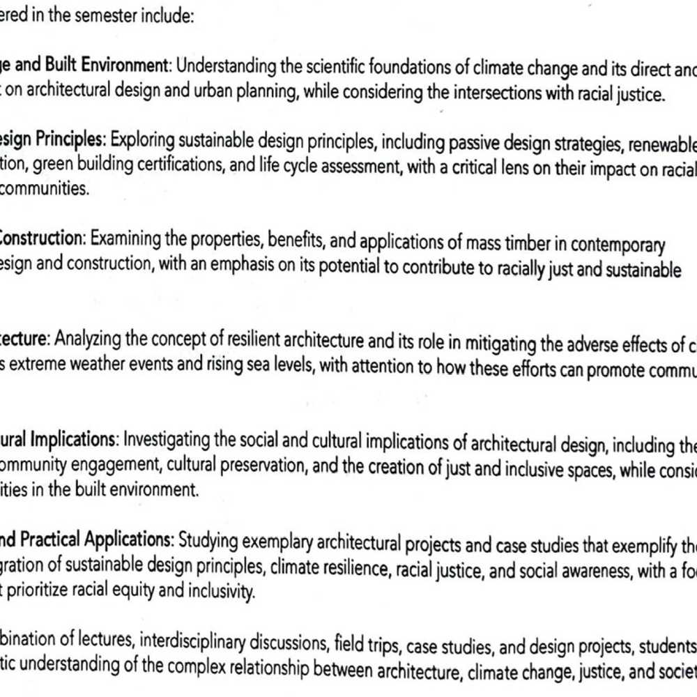 Syllabus Spring2025 Key Topics Alabama News