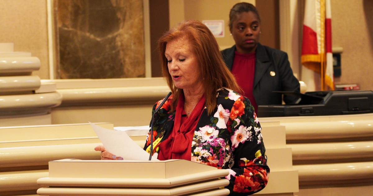 House Education Policy Chair Terri Collins Supports Changes To Third house-education-policy-chair-terri-collins-supports-changes-to-third