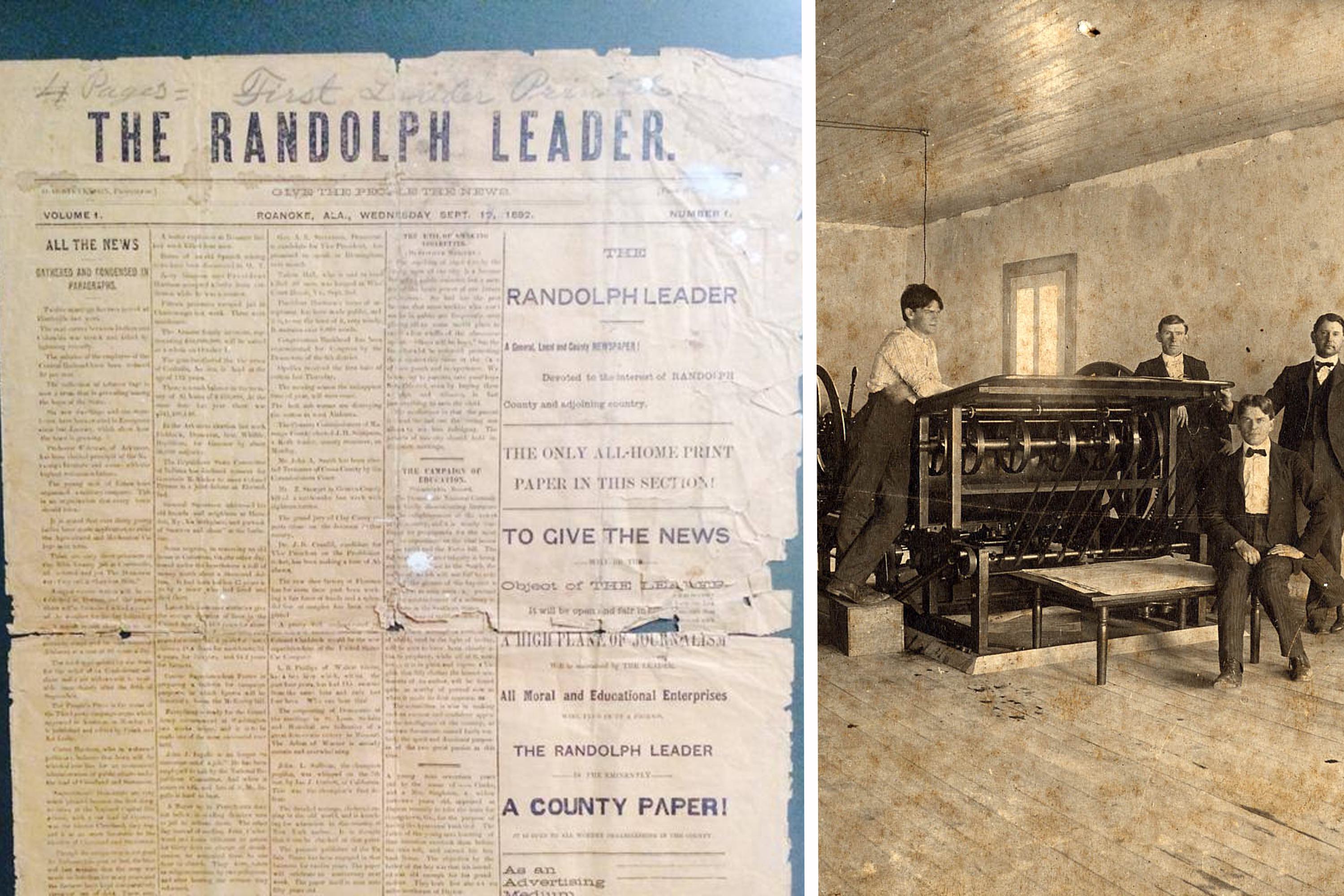 Sheldon Randolph After 134 years, The Randolph Leader will no longer print, going online ...