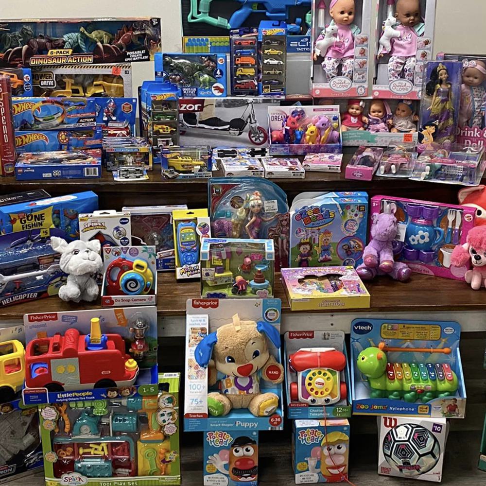 Santa's Workshop 2022 was so successful, Fostering Together had to rent a building to store toys for 2023. Photo: Fostering Together Gulf Coast Facebook page. Alabama News