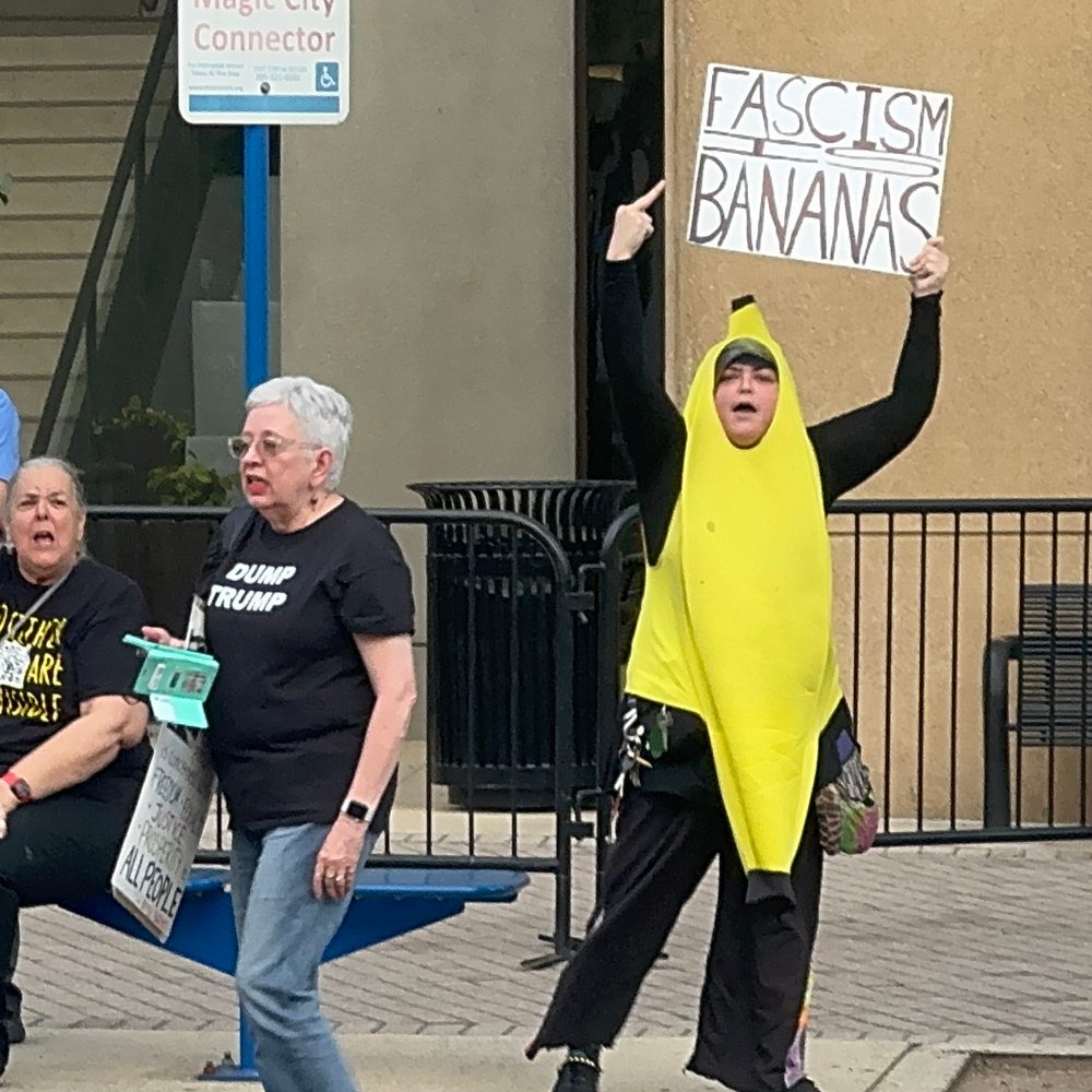 Trump Jr Protest Banana Alabama News