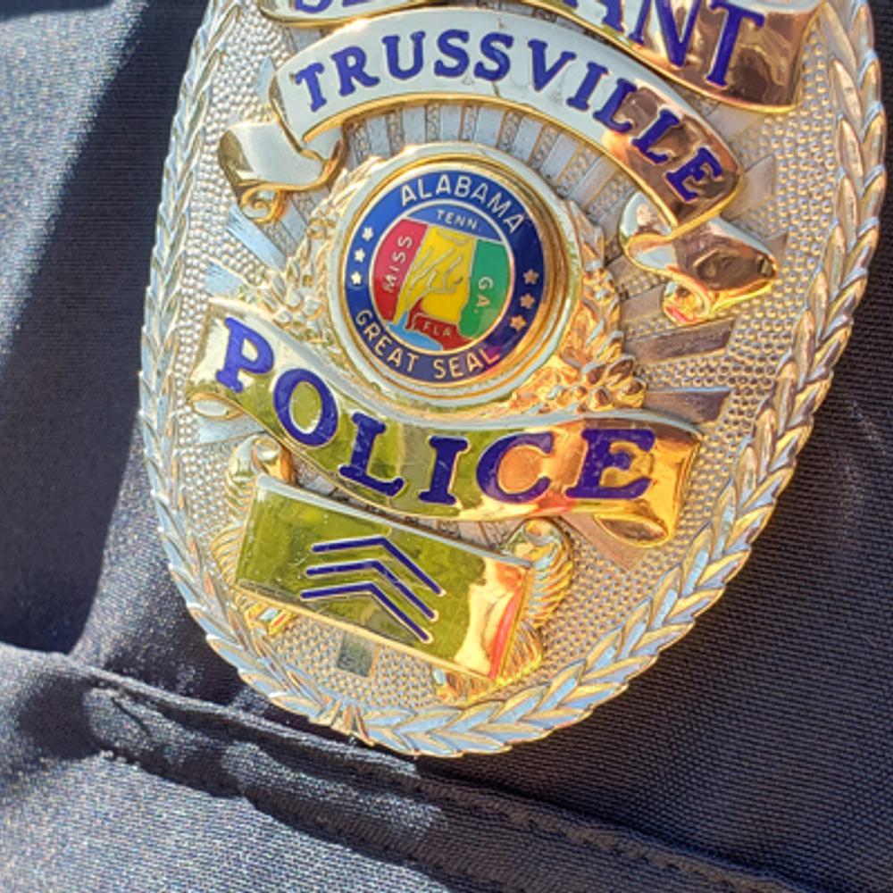 Trussville Police Department Badge by Erica Thomas Alabama News
