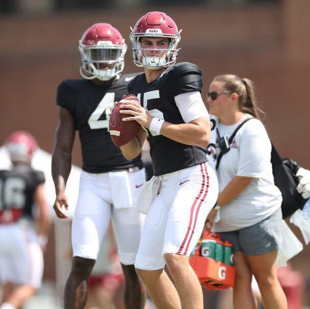 Ty Simpson Photo by Crimson Tide Photos UA Athletics Alabama News