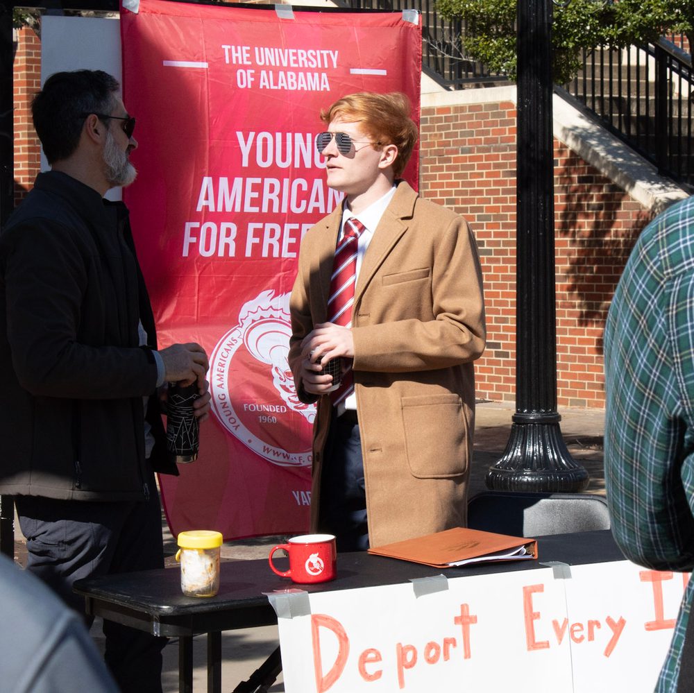 University of Alabama YAF Table Alabama News