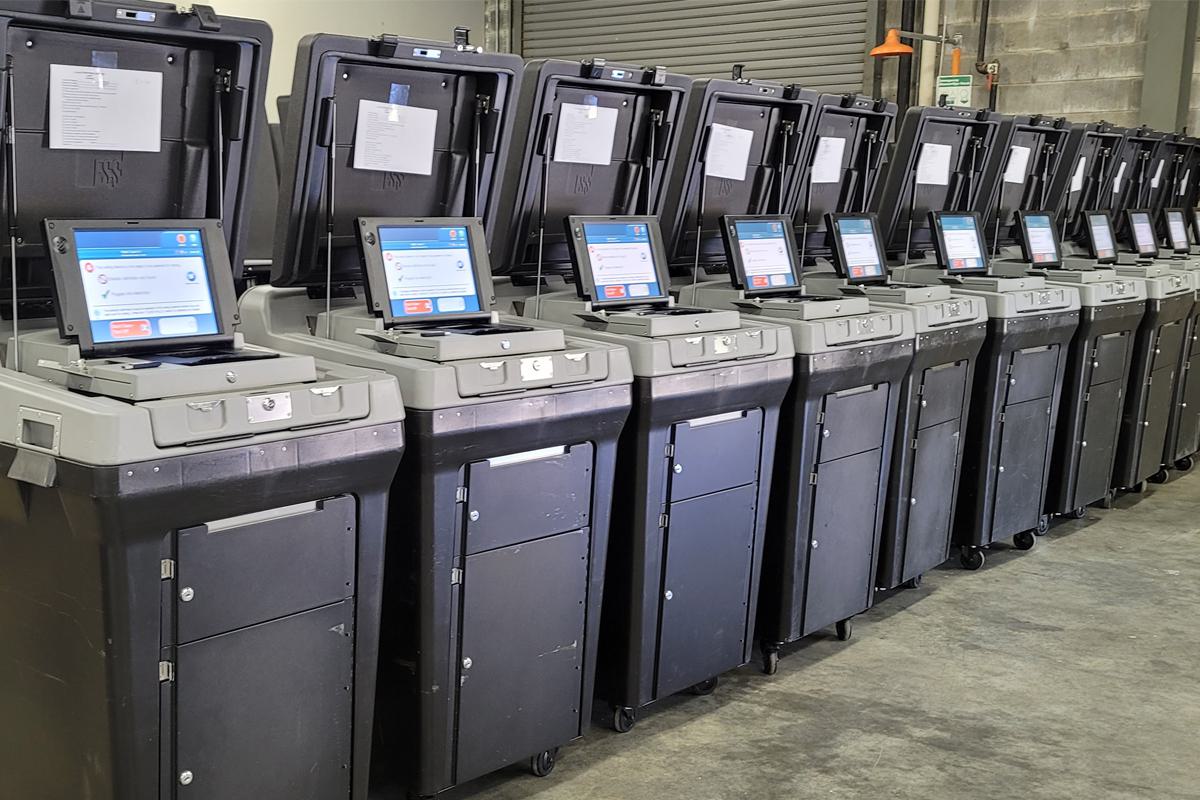 VOTING MACHINE VOTE ELECTION TALLAPOOSA COUNTY