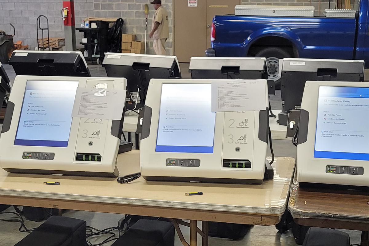 Express Poll Book Machine Charles Kiplinger: A revealing glimpse into the election process