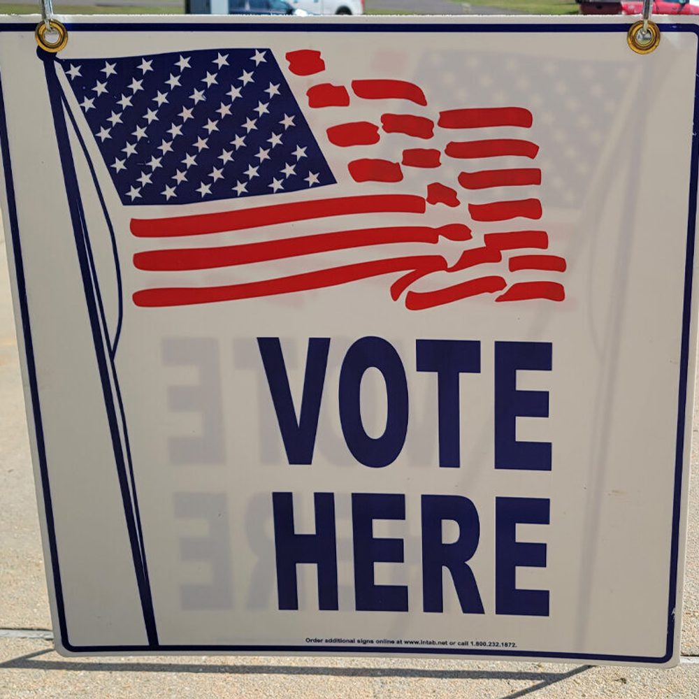 Vote Here sign voting election by Erica Thomas Alabama News