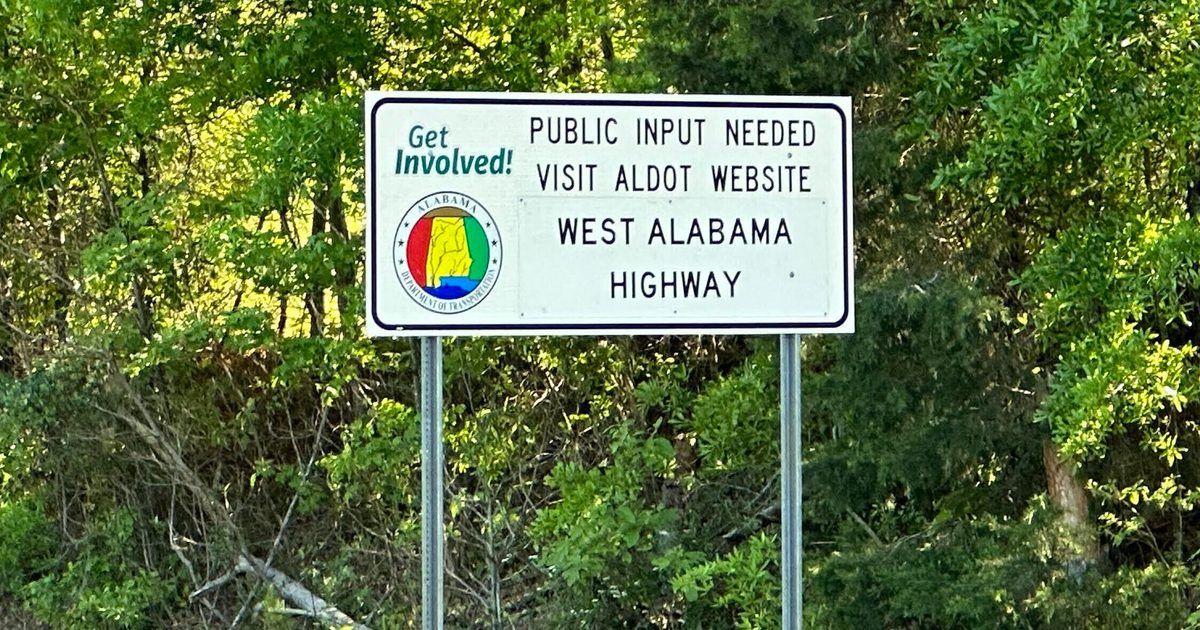 Aldot Sign Legislators delay all ALDOT contracts over U.S. Highway 43 expansion fight