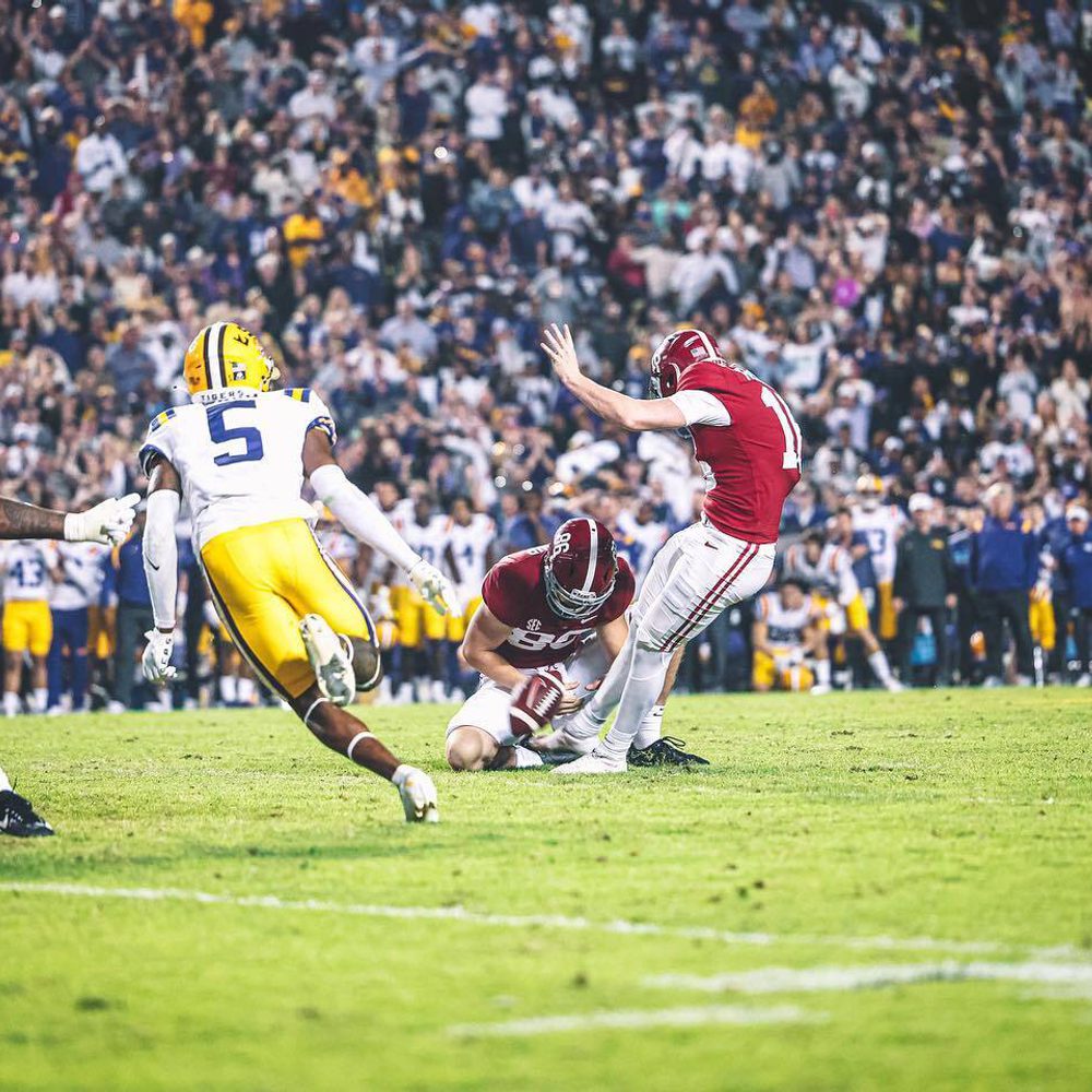 Will Reichard vs LSU Facebook Alabama FTBL Alabama News