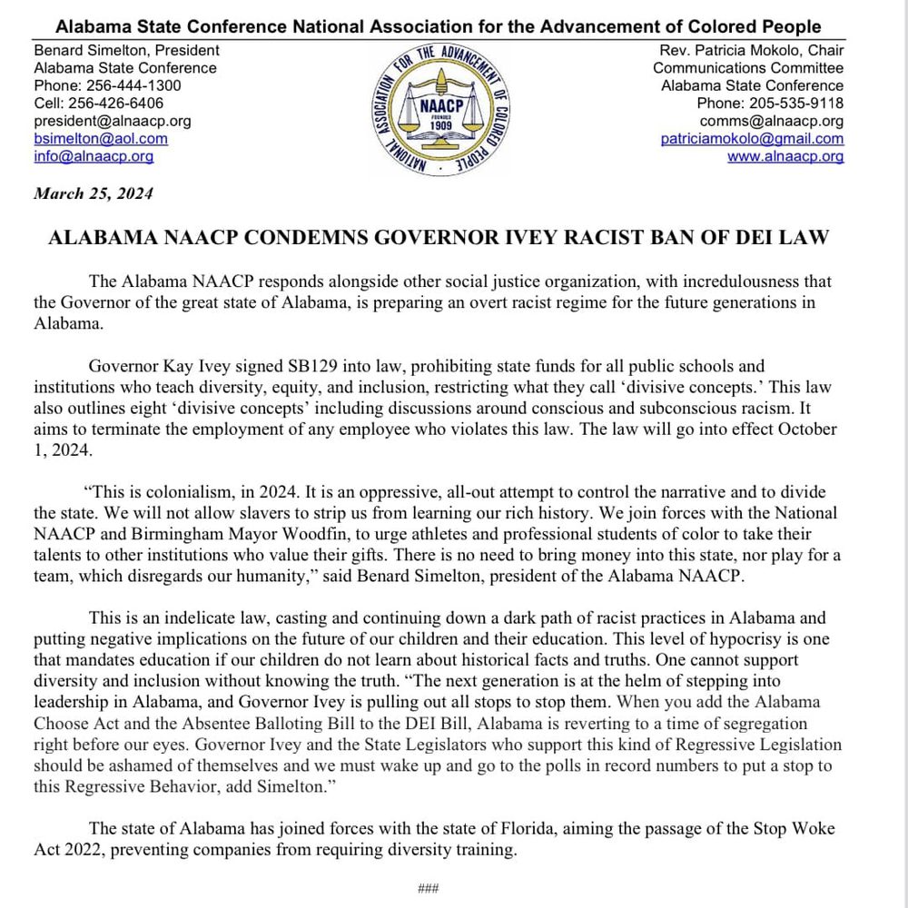 Al naacp dei Alabama News