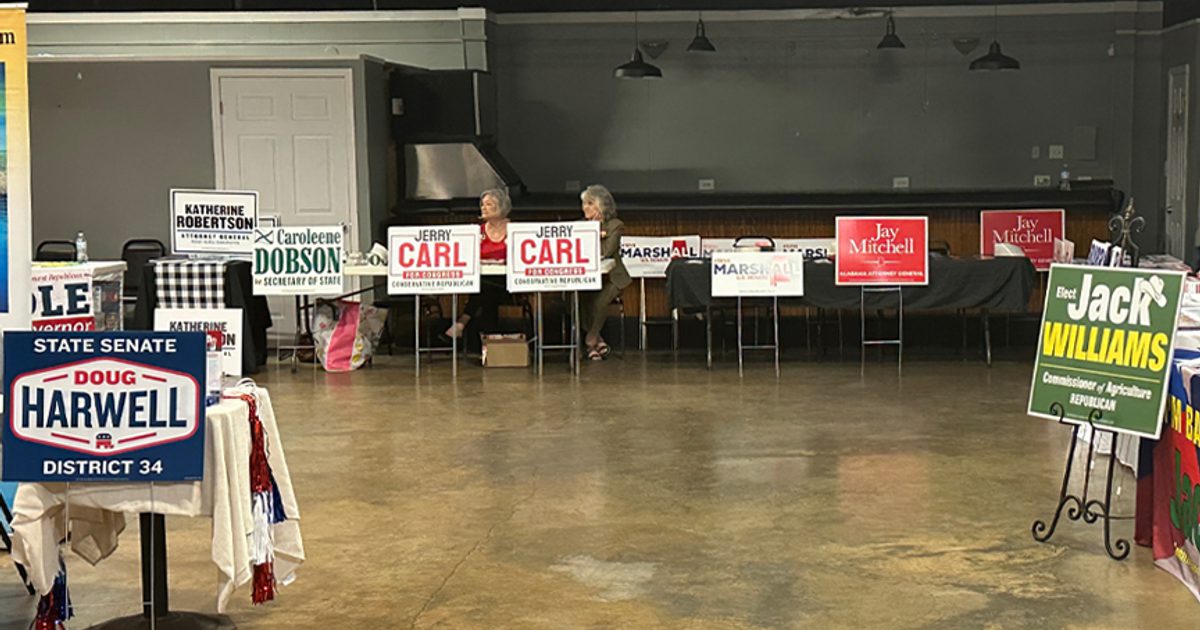 Conservative candidates talk National Guard crime initiatives, fighting leftist rhetoric, illegal immigration at Mobile County GOP candidate forum