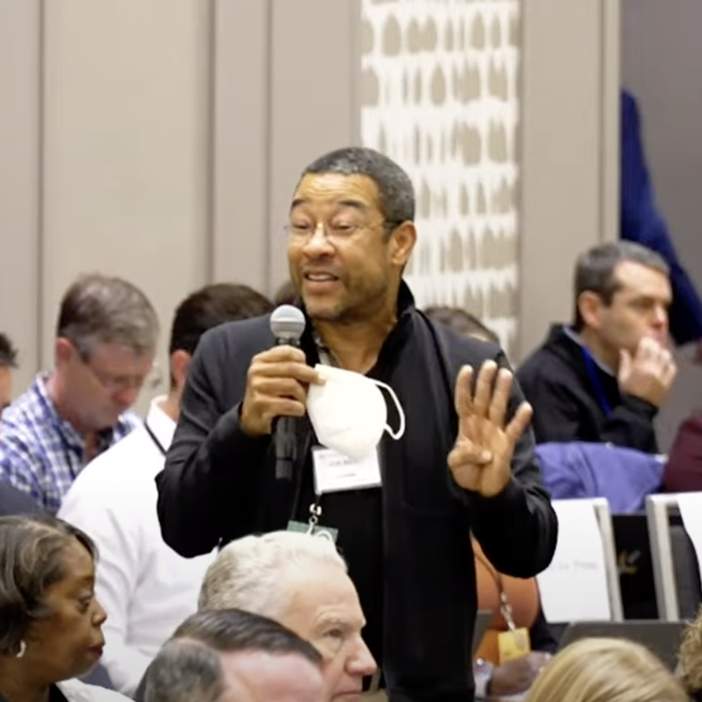 Screenshot of Democratic National Committee general session. Alabama News