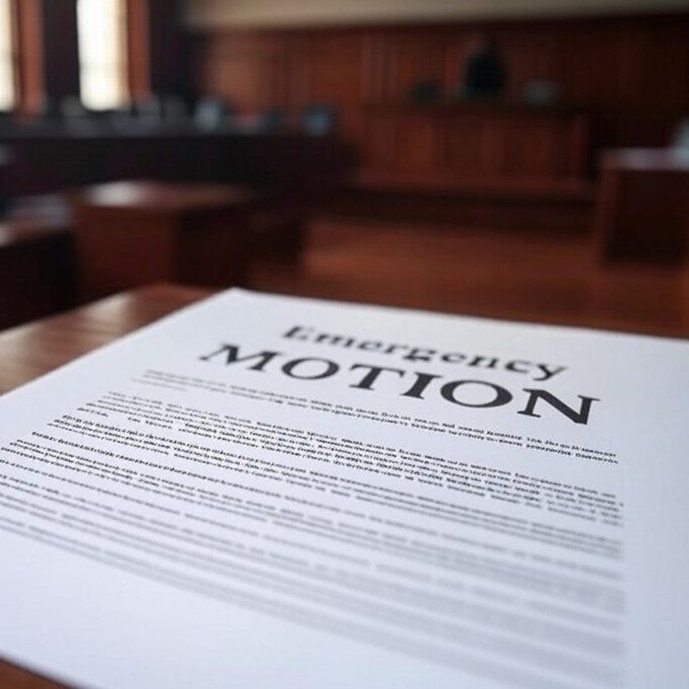 emergency motion Alabama News