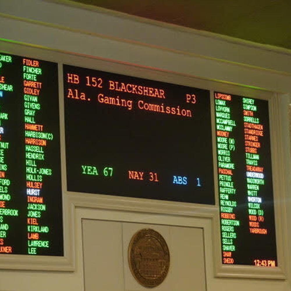 House gambling vote Alabama News
