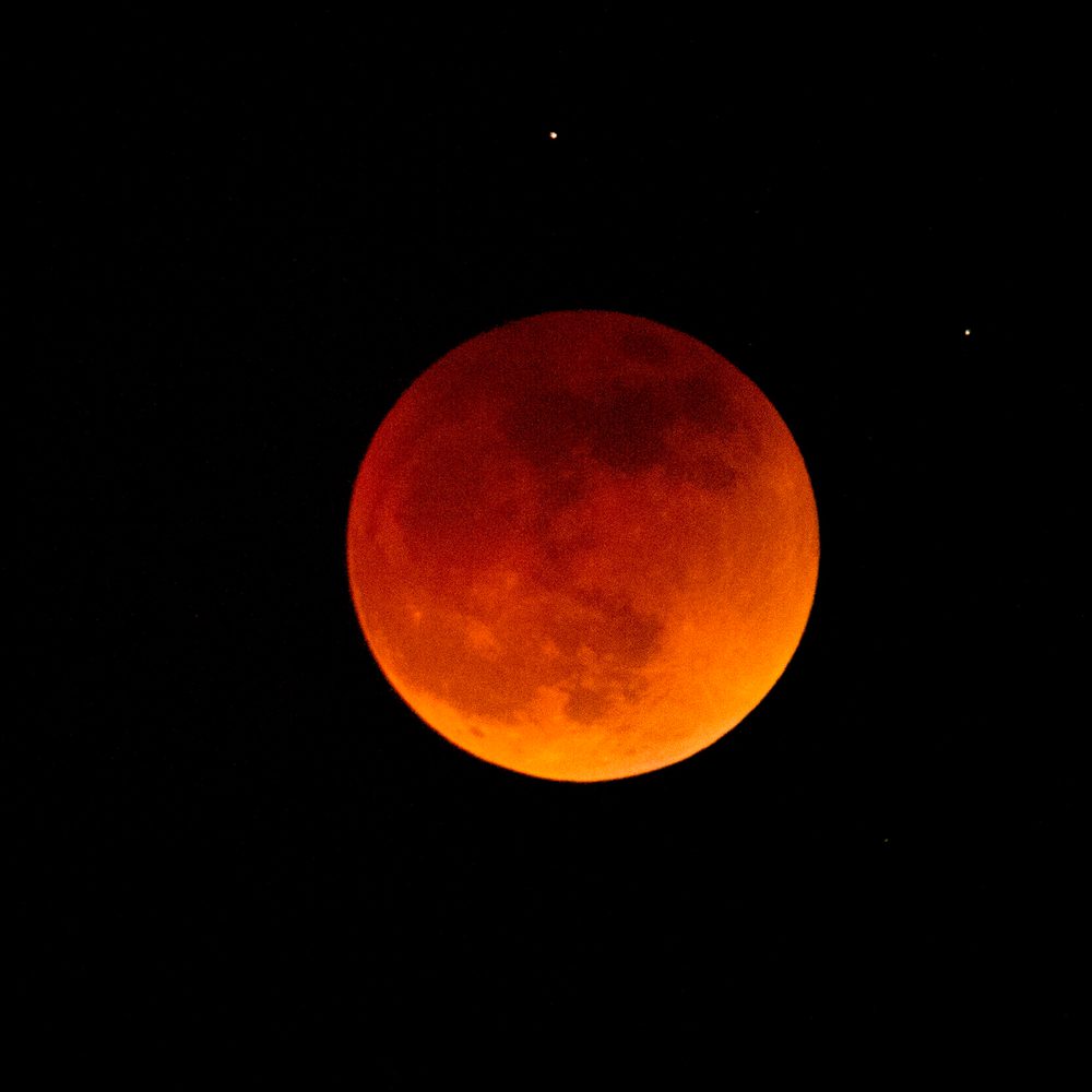A total lunar eclipse is seen during the first blood moon of the year, in Temple City, Calif. May 15, 2022. (AP Photo/Ringo H.W. Chiu) Alabama News