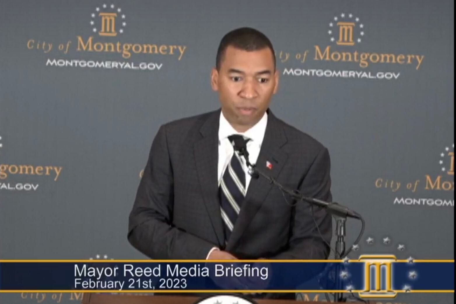 Montgomery Mayor Reed gives no apology, plans to prosecute man who ...
