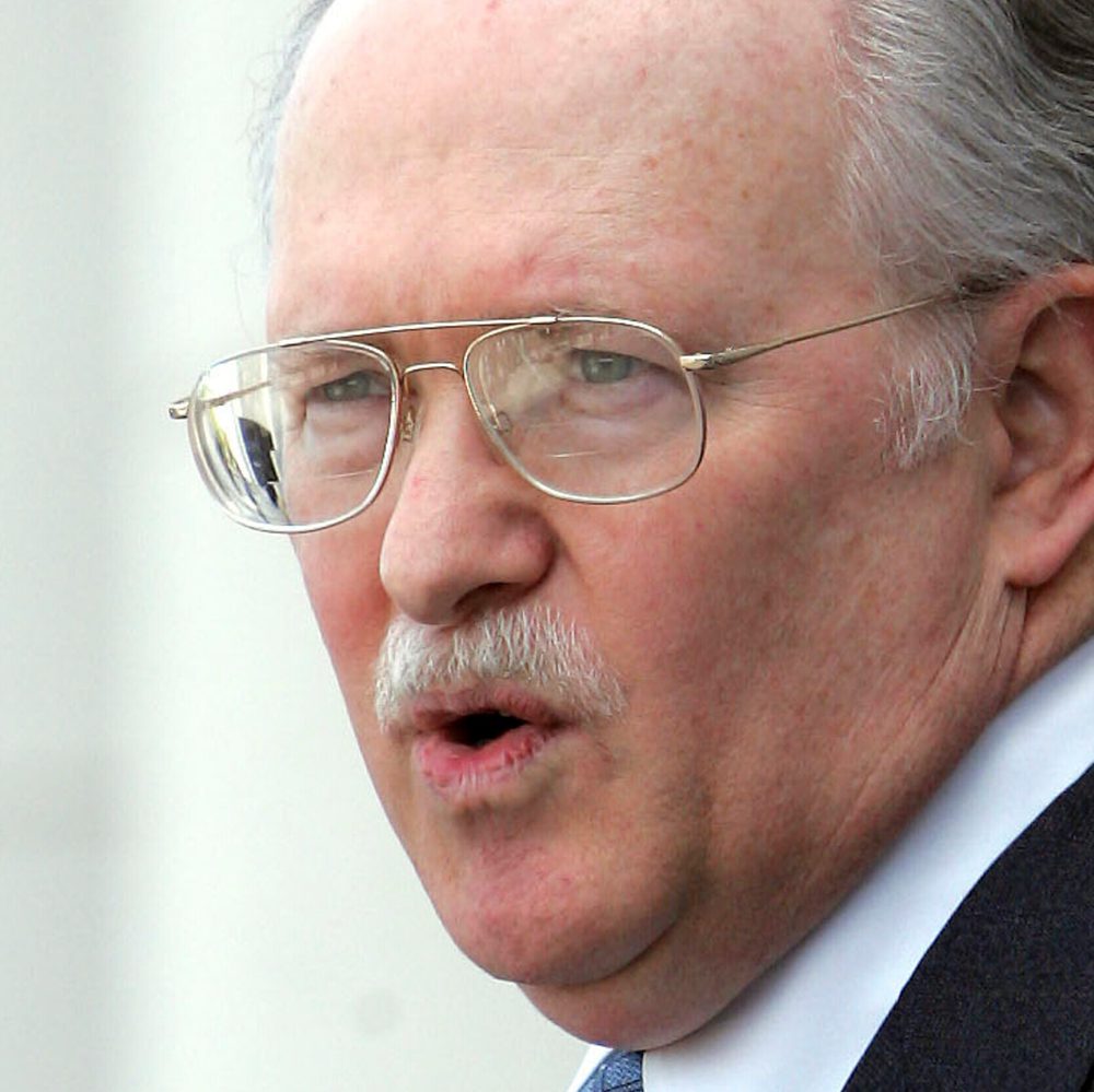 Alabama Supreme Court Justice Tom Parker speaks on the steps of the state judicial building on April 5, 2006, in Montgomery, Ala. When the court ruled that frozen embryos are children, its Chief Justice Parker made explicit use of Christian theolog Alabama News