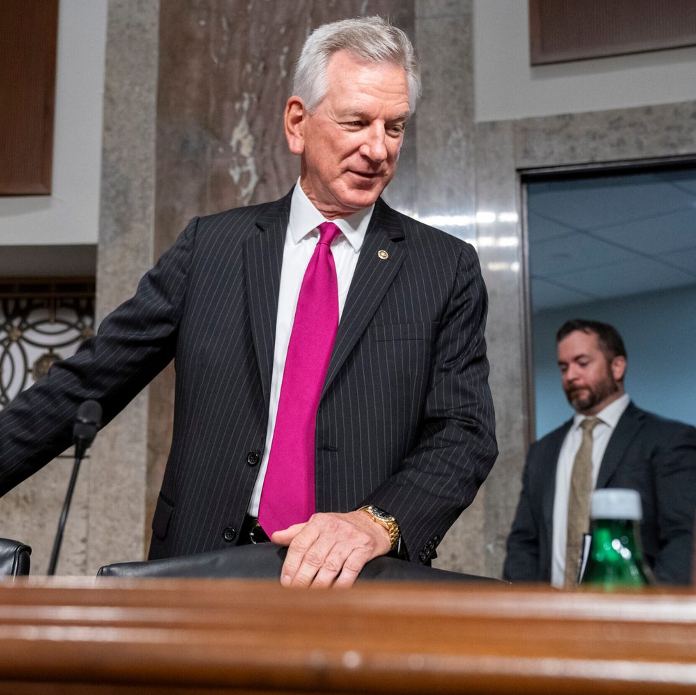 Sen. Tommy Tuberville, R-Ala., arrives for a Senate Armed Services Committee nominations hearing on Gen. David Allvin for reappointment to the grade of General and to be U.S. Air Force Chief of Staff, Tuesday, Sept. 12, 2023, on Capitol Hill in Washington Alabama News
