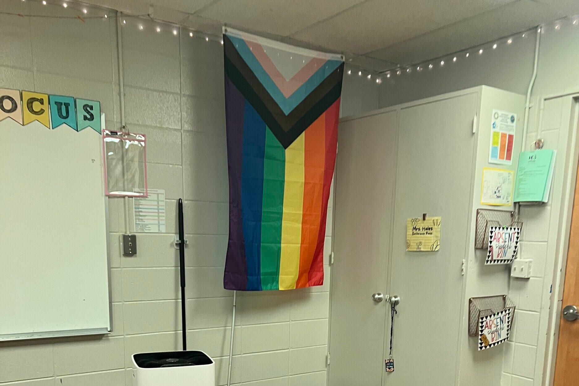 Huntsville Middle School Displays Gay Pride Flags In Classroom Our huntsville-middle-school-displays-gay-pride-flags-in-classroom-our