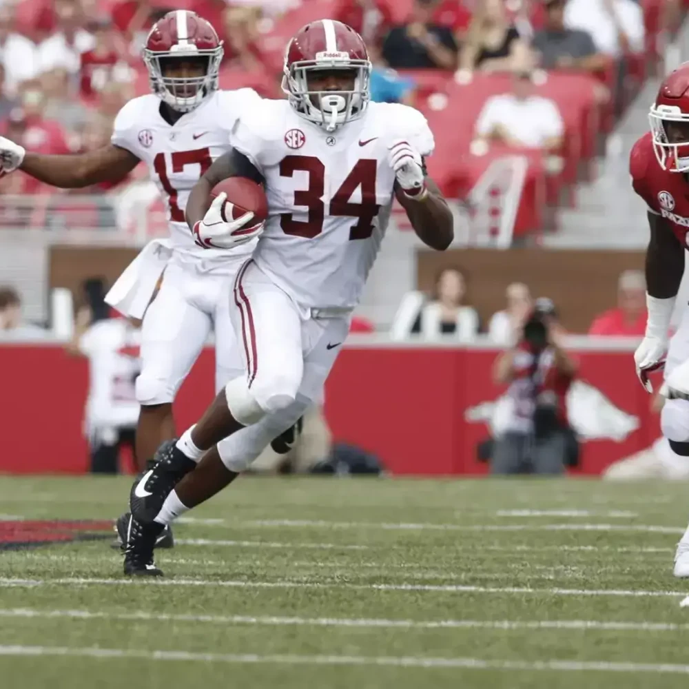 Damien Harris vs Arkansas Alabama News