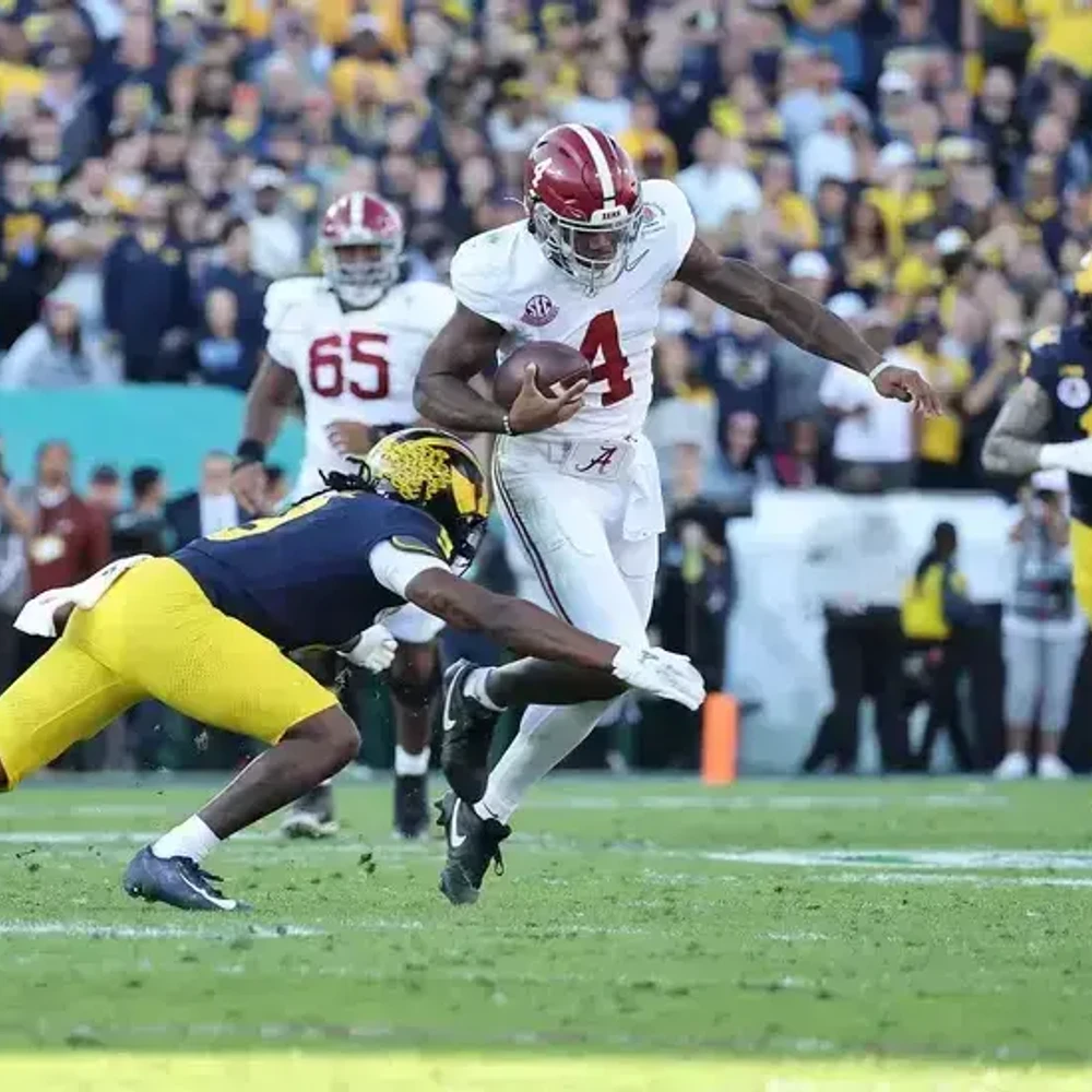 Jalen Milroe vs Michigan in Rose Bowl Alabama News