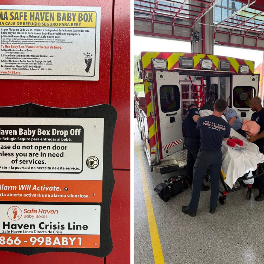 Montgomery Safe Haven Baby box Alabama News
