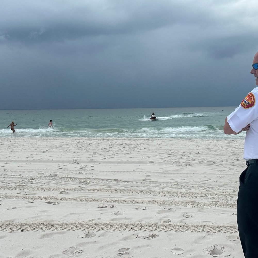 Gulf Shores Fire Chief Mark Sealy. Photo: Erica Thomas. Alabama News