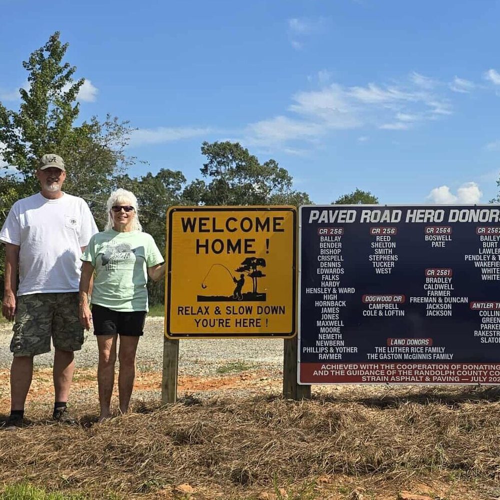 Randolph County paved road heroes. Alabama News