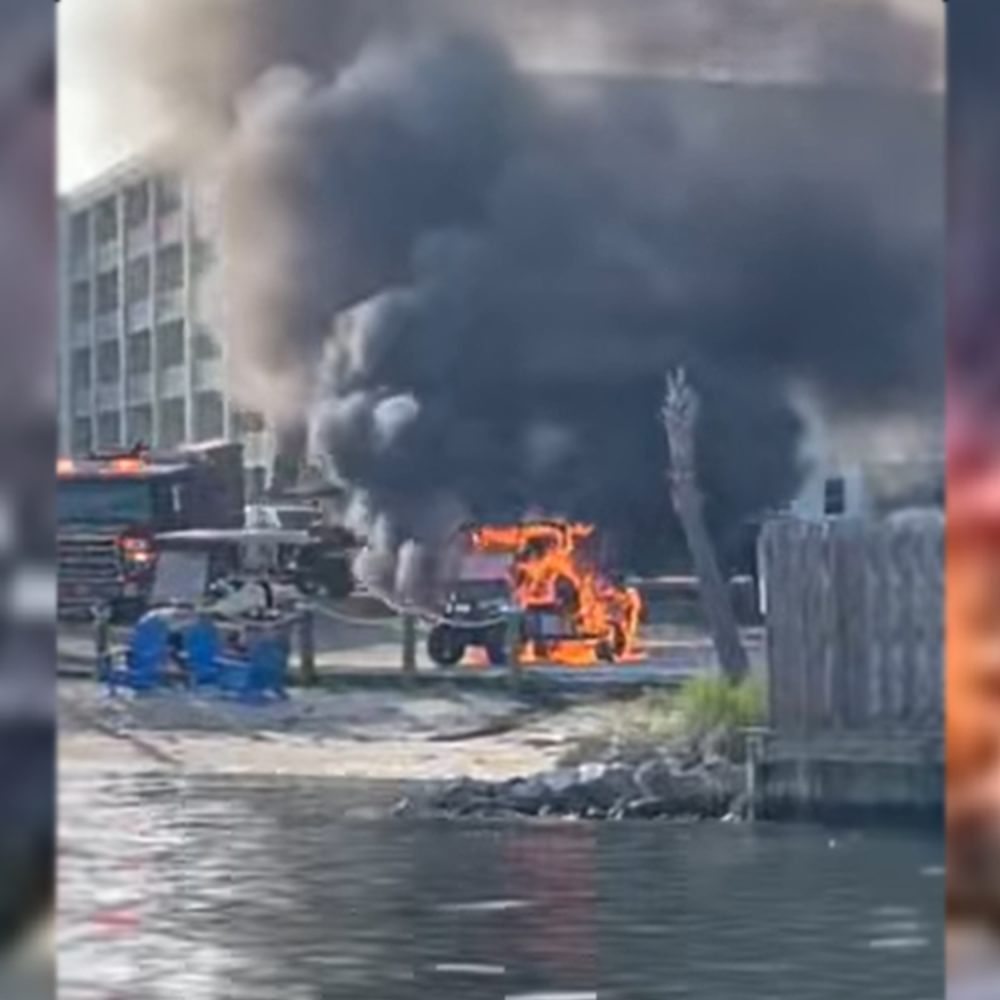 GOLF CART Fire Alabama News