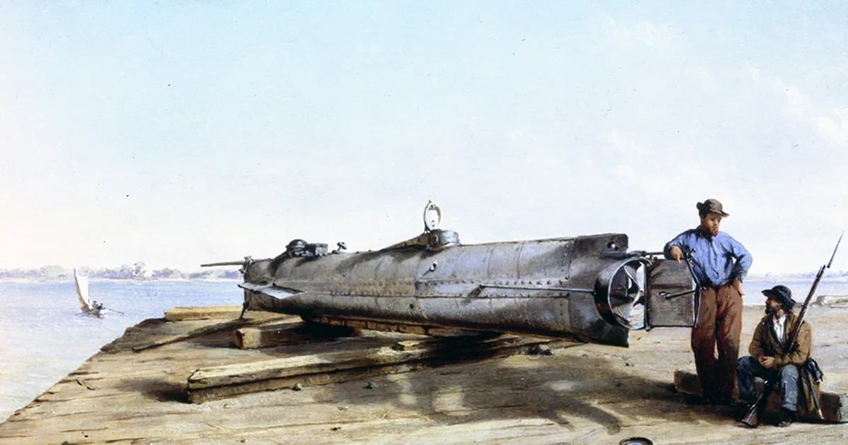 Quarter century since Mobile-built Confederate submarine CSS Hunley ...