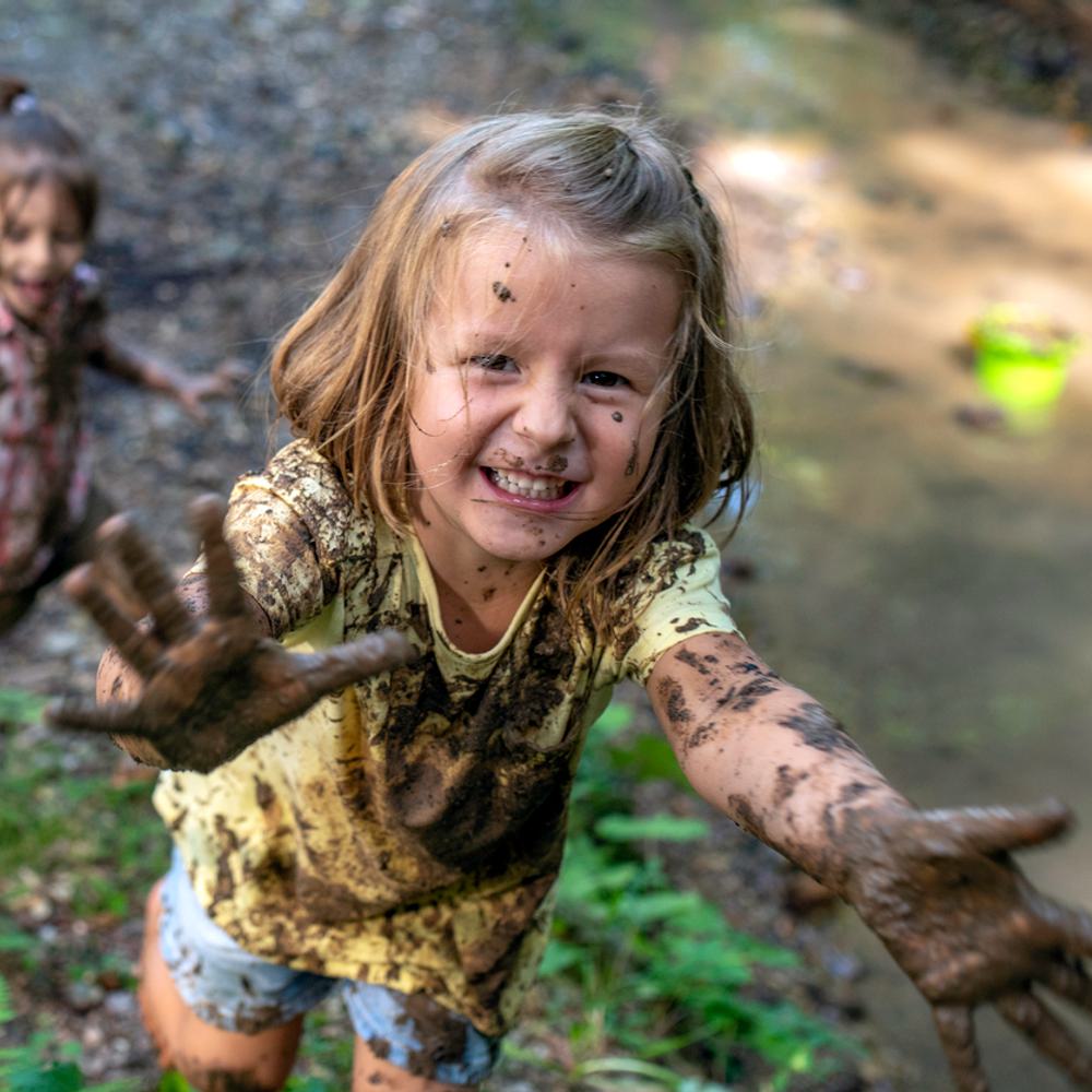 kids playing, children, mud, outside Alabama News