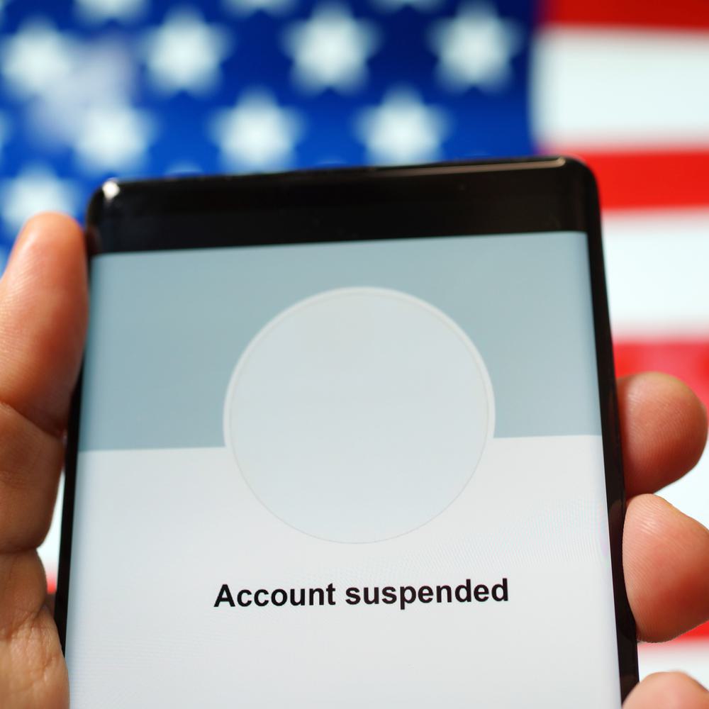 phone account suspended usa flag Alabama News