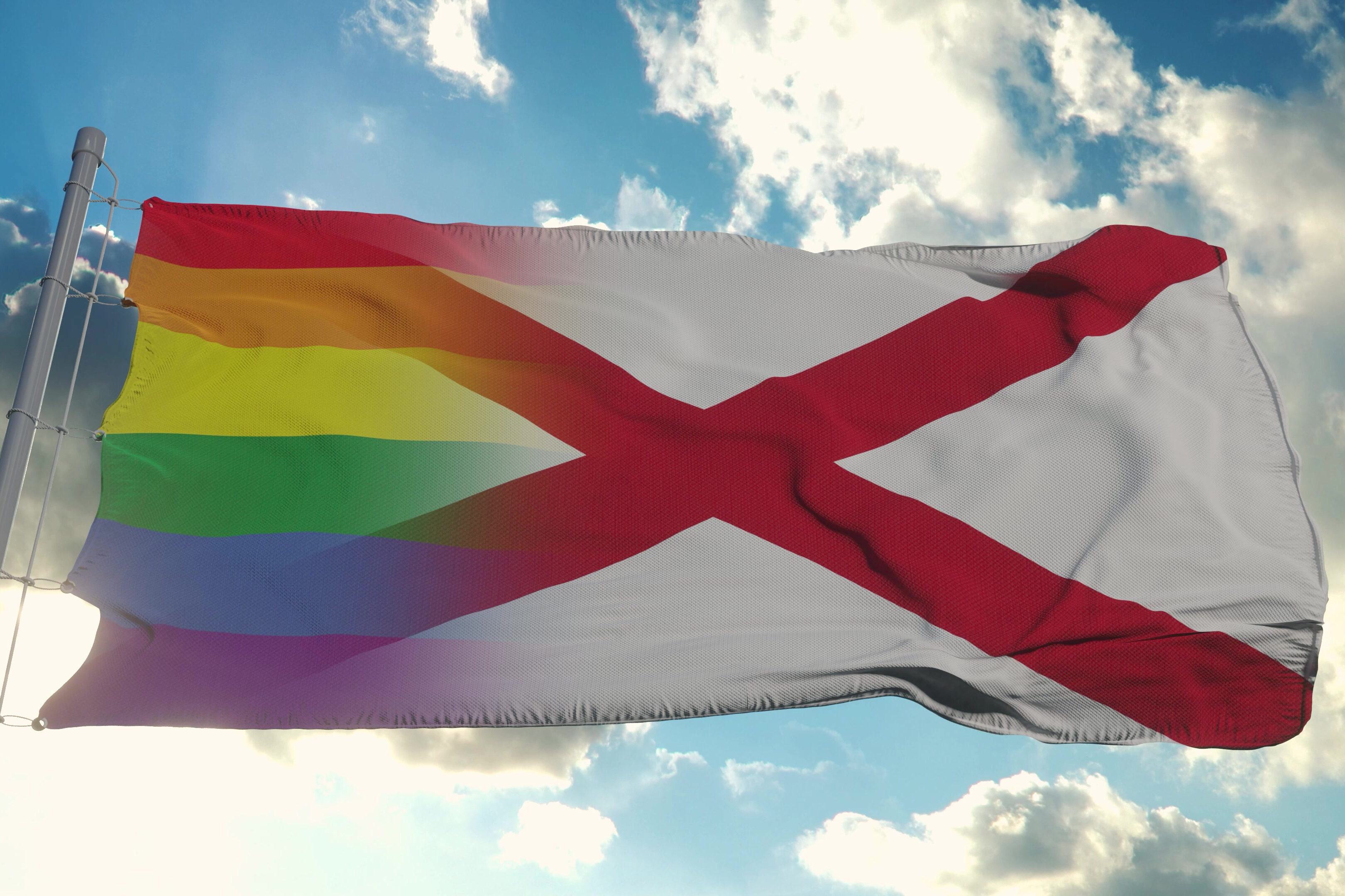 gay alabama flag