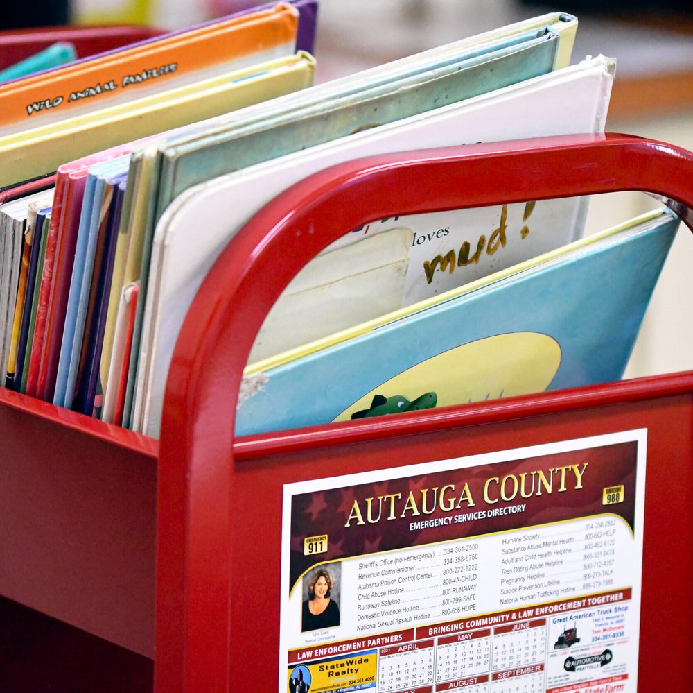 Library book cart Alabama News